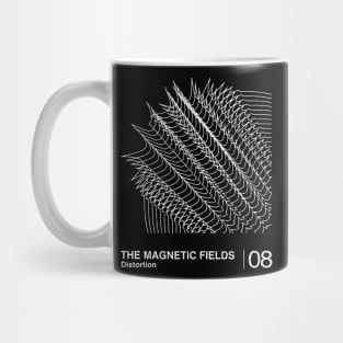 The Magnetic Fields / Minimalist Graphic Fan Artwork Design Mug